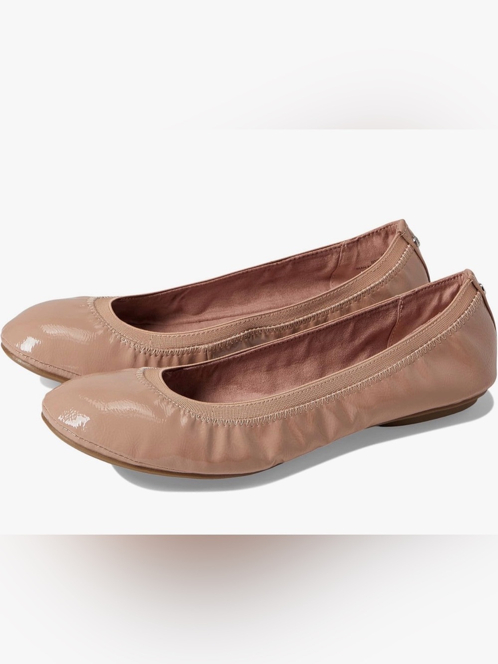 Bandolino Patent Nude/Taupe Ballet Flats